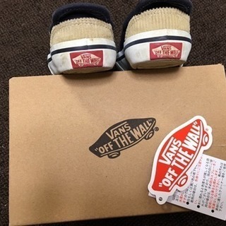 vans スリッポン コーデュロイ 14cm  [中古]の画像