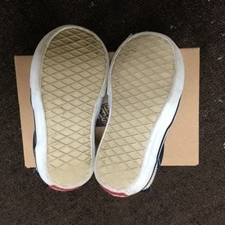 vans スリッポン コーデュロイ 14cm  [中古]の画像