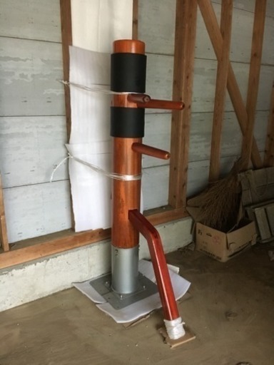 今だから巣ごもり鍛錬^_^木人椿