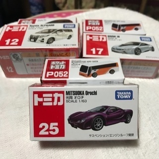 新品のミニカーセットの画像