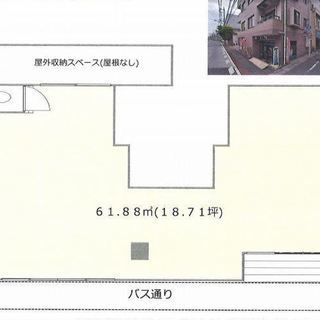 京急空港線 穴森稲荷駅徒歩6分 貸店舗・事務所 路面店♪バス通り...