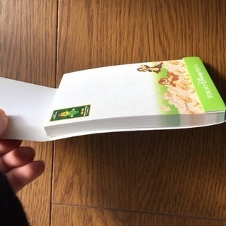 ディズニーお土産メモ帳の画像