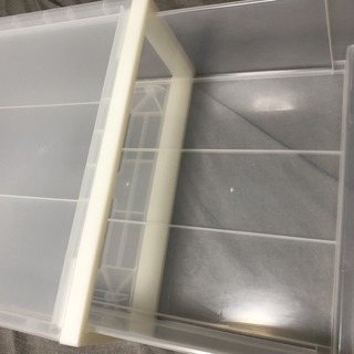 MUJI　無印良品　衣装ケース・引出し式・小　2ケセットの画像