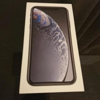 新品SIMフリー iPhone XR ブラック 黒