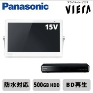 【新品未使用】パナソニック プライベートビエラUN-15CTD8-Wの画像
