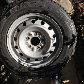 175/80R15 ブリザックDM－V1 スタッドレス パジェロミニ用ホイール付！