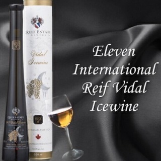 REIF ESTATE Vidal Icewine 空きボトル