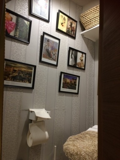 おトイレのお洒落なインテリア 全部セットで