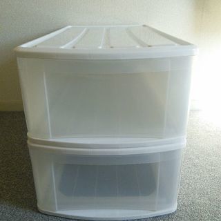 アイリスオーヤマ チェスト　クリアボックス　定価5400円