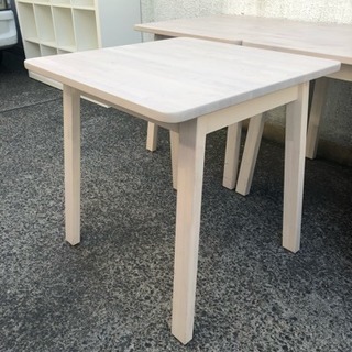 在庫3点 IKEA ノッルオーケル ダイニングテーブル バーチ材...