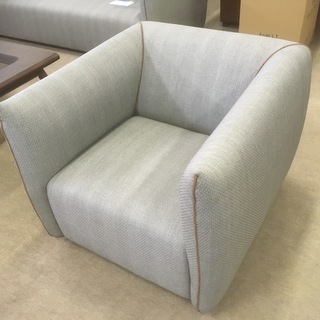 新品　シンプルモダン　1人掛けソファーの画像