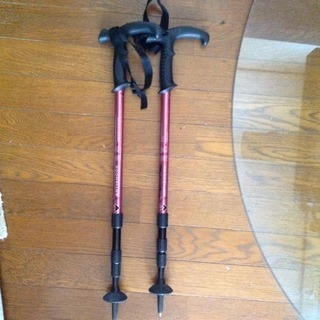 トレッキングポール ２本セット  ショック付き
