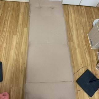 3WAY ソファーベッド ベージュの画像