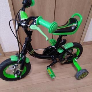 子供自転車 10インチ 補助輪付き