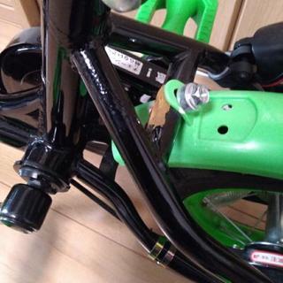 子供自転車 10インチ 補助輪付きの画像