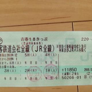 青春18切符3回分