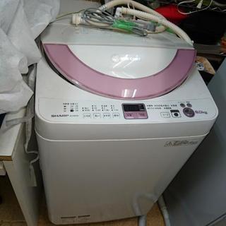 シャープ 6.0キロ洗濯機
