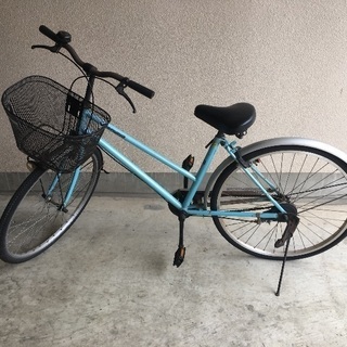 【譲ります】自転車（水色）