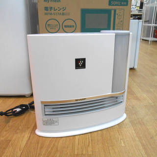 シヤープ 加湿セラミックファンヒーター HX-F120-W 電気...