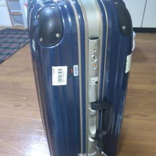 交渉中。スーツケース　青の画像