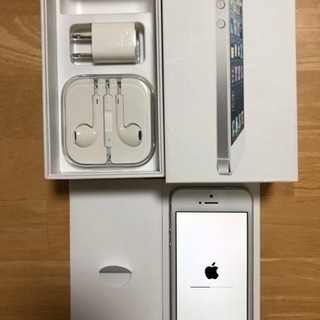 iphone5 32GB au 充電ケーブル以外付属品有り 美品