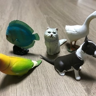 懐かしの🐱カプセルチョコのおまけ ペット動物コレクション