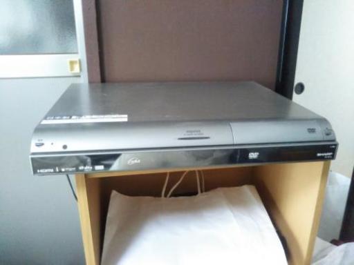 DVDレコーダー AQUOS