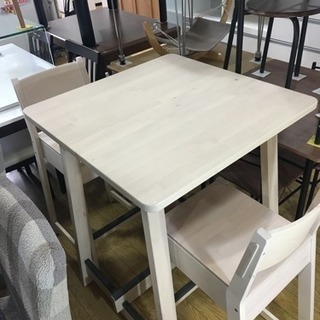IKEA イケア バーテーブル ダイニングテーブル 3点セット ...