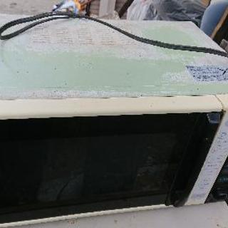 電子レンジ(動きますがジャンク品扱いにします。)