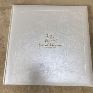 【新品未使用】フォトアルバム 台紙付き 記念写真 六切用 四切用