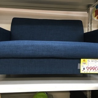 福岡 早良区 原 2Pソファ ブルー
