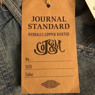 ジャーナルスタンダード ペインターパンツ30 タグ付き未使用の画像