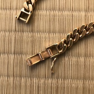 18金喜平50cm2面100gの画像