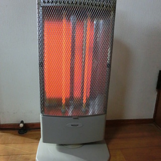 ナショナル 電気ストーブ 遠赤外線縦型