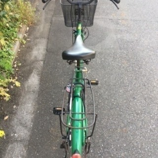【商談中】中古自転車グリーン26型の画像