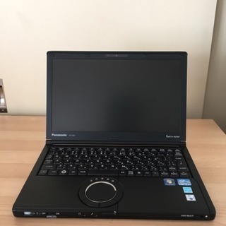★☆希少なブラック、SATA3解放の驚速レッツノート Panasonic CF-SX1 少し訳あり☆★