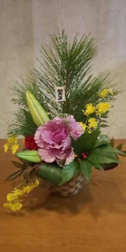 ☆お正月生花フラワーアレンジメント★