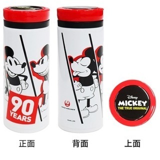 JALオリジナル  ミッキーマウス  90周年デザイン  ステン...