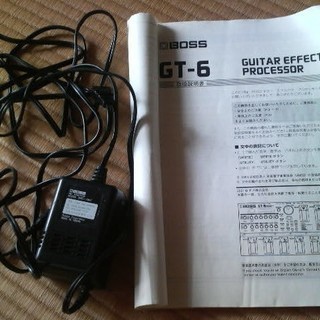 BOSS GT-6 マルチエフェクター エフェクタケース付き〈発送も可･代引き〉の画像