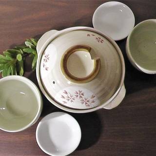 【500円】未使用5点セット◆お一人様お二人様。小ぶりな土鍋と清...