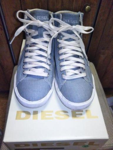 ディーゼル　DIESEL　ハイカットスニーカー　24センチ　23  23.5 VANS