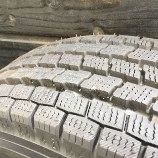 お話し中【中古バリ山】軽四タイヤ・ホイールSET スタッドレス 145/80R12