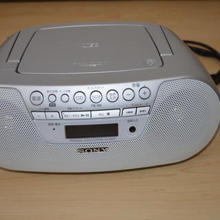 SONY CDラジカセ ZS-S10CP シルバー 良品