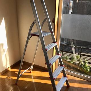 美品　5段アルミ脚立