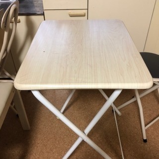 商談用テーブルおまけイス2脚