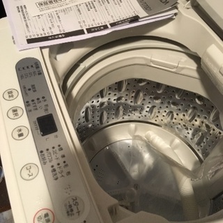 洗濯機 3ヶ月しか使用してません！の画像