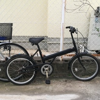 ミニ自転車 黒 20インチ 格安でお譲りします