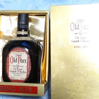   旧ラベル　オールドパー１２年　キングサイズ　箱有り（希少品）...