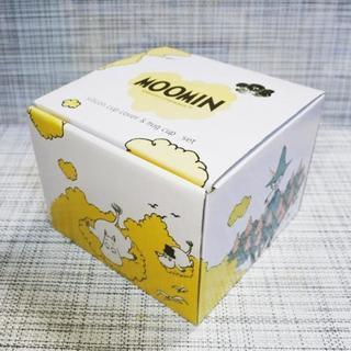 【新品】ムーミンマグカップ（蓋付き）の画像