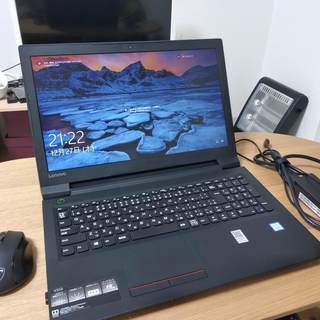 【メーカー保証付】美品★Lenovo V310★第7世代Core i5-7200U 2.5GHz★15.6インチFullHD★8GB★128GBSSD★DVDスーパードライブ★おまけ有の画像